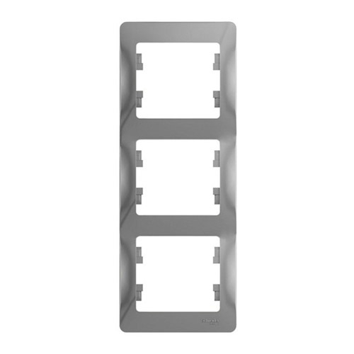 Рамка вертикальная 3 поста Schneider Electric GLOSSA