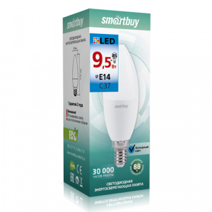 ������������ ����� Smartbuy-C37-9,5W/6000/E14