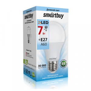 ������������ ����� Smartbuy-A60-07W/4000/E27