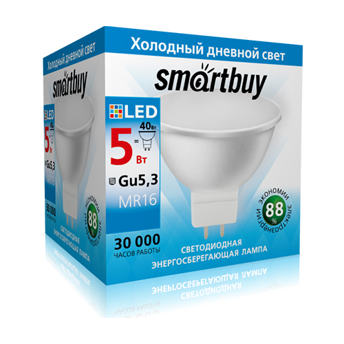 ������������ ����� Smartbuy-Gu5,3-05W/6000