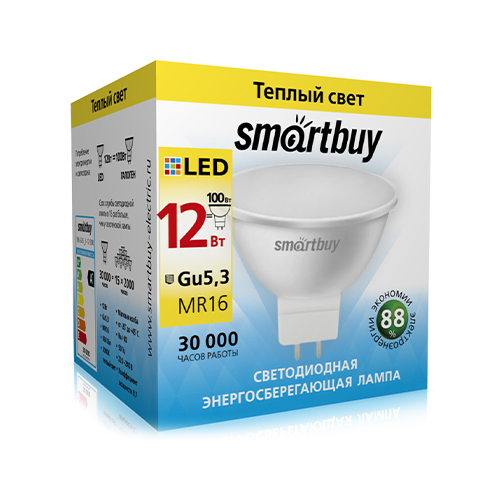 ������������ ����� Smartbuy-Gu5,3-12W/3000