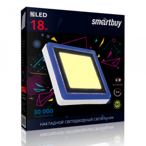 ��������� (LED) ���������� ������� � ���������� DLB Smartbuy-18w/3000K+B/IP20
