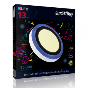 ��������� (LED) ���������� ���� � ���������� DLB Smartbuy-13w/3000K+B/IP20