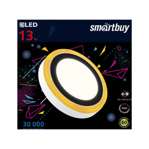 ��������� (LED) ���������� ���� � ���������� DLB Smartbuy-13w/6500K+O/IP20