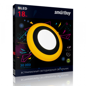 ������������ (LED) ���������� � ���������� DLB Smartbuy-18w/6500K+O/IP20
